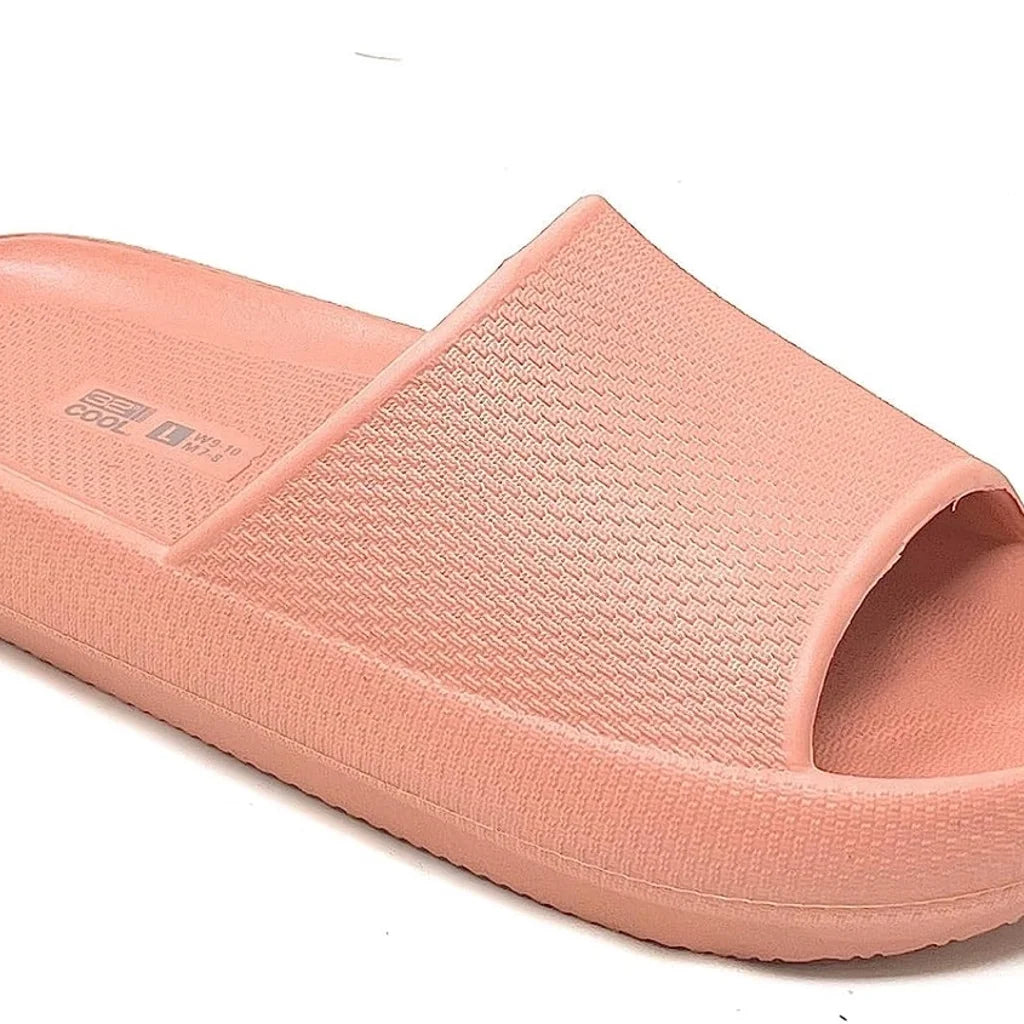 Sandalia unisex con plataforma acolchada de 32 grados en color naranja