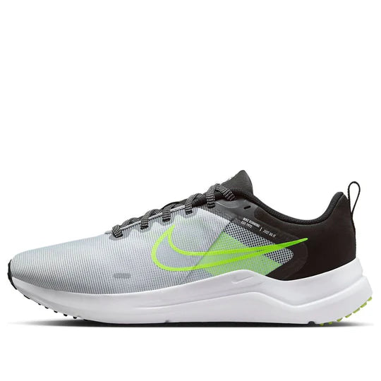 Nike Downshifter 12 DD9293 011 Wolf Grey/White-Black-Volt