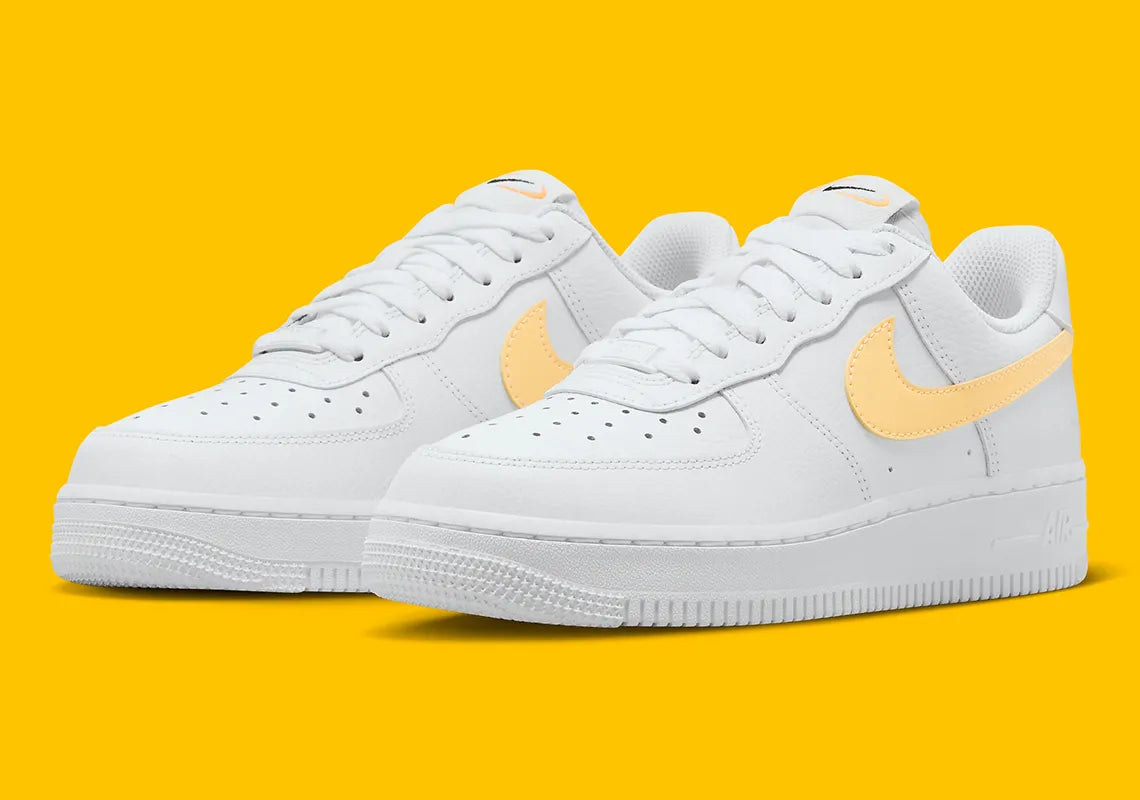 Nike Air Force 1' 07 FQ2742 100 Blanc/Melon Tint-Noir