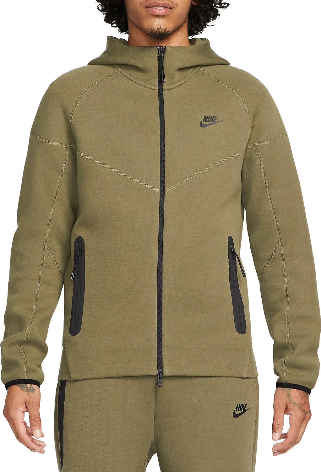 Sweat à capuche entièrement zippé Nike Sportswear Tech Fleece Windrunner pour homme FB7921-222