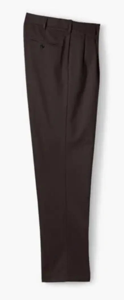 Pantalones chinos lisos sin planchado para hombre de Lands' End 7593790