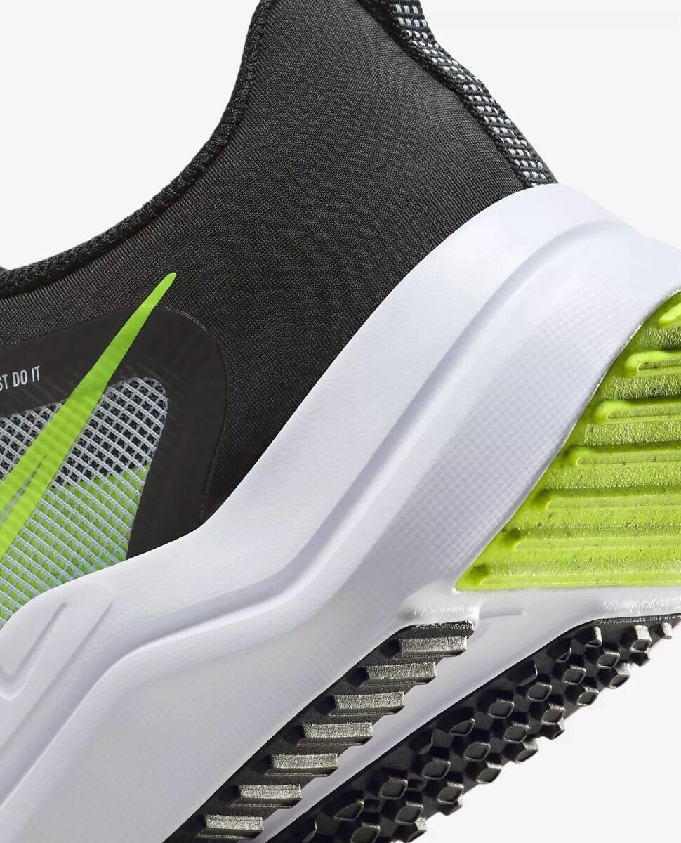 Nike Downshifter 12 DD9293 011 Wolf Grey/White-Black-Volt