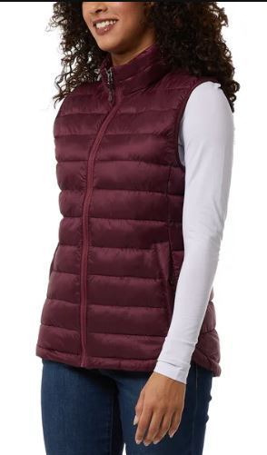 32 Degree Navy Puffer Vest Ladies