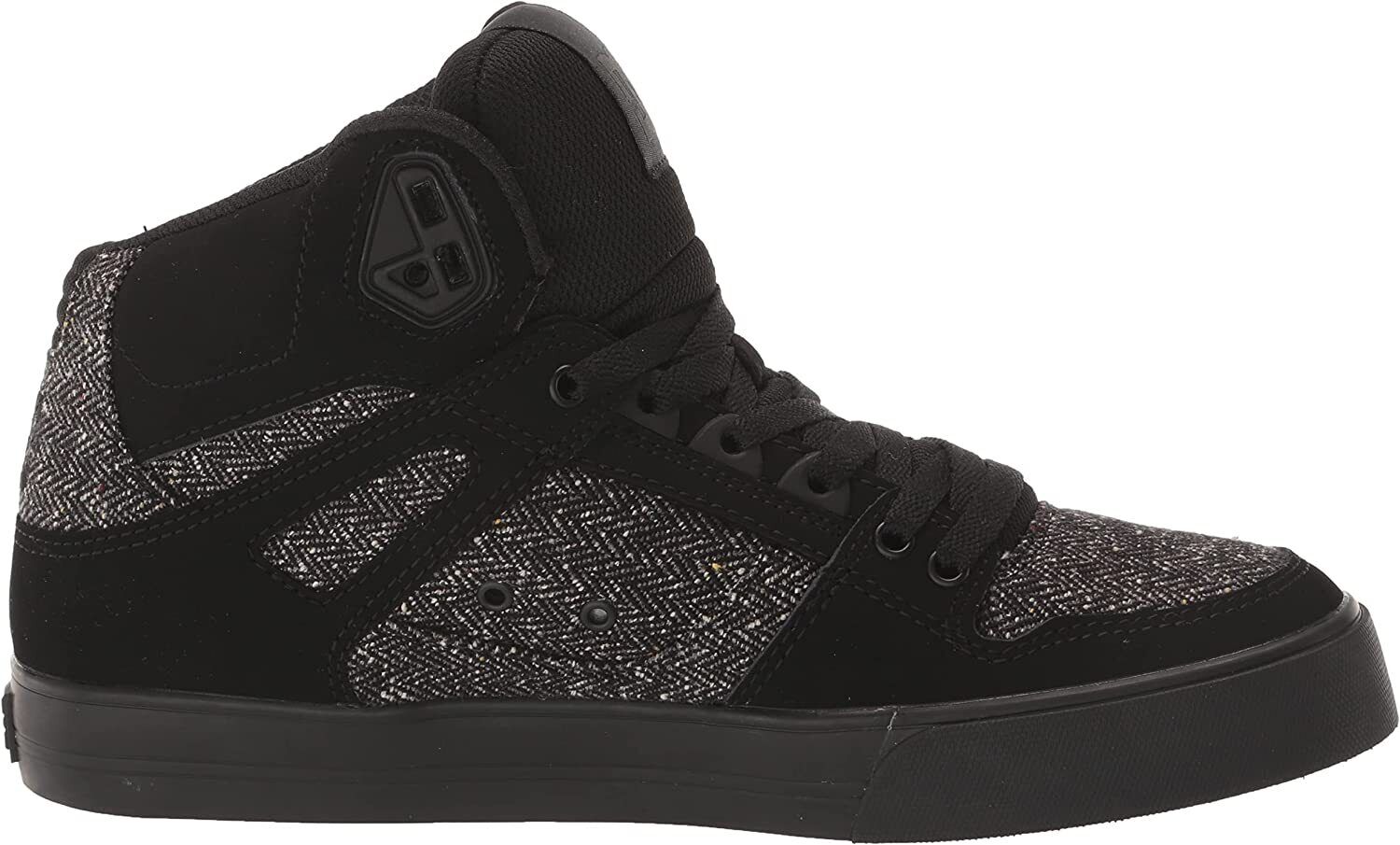 DC Men's Pure High Top WC Black Battleship ADYS400043