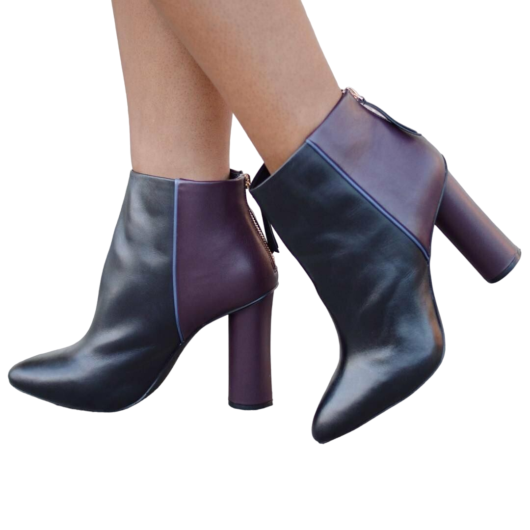 Bottes Cabi Bisset Prune Noir Violet