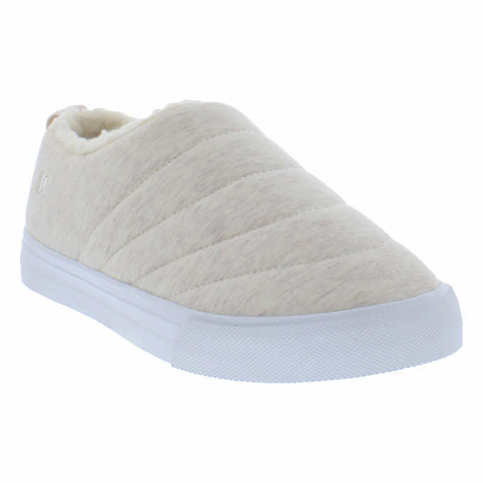 Hurley Women's Natural Beige Arlo Puff Clog Slip-On Shoes