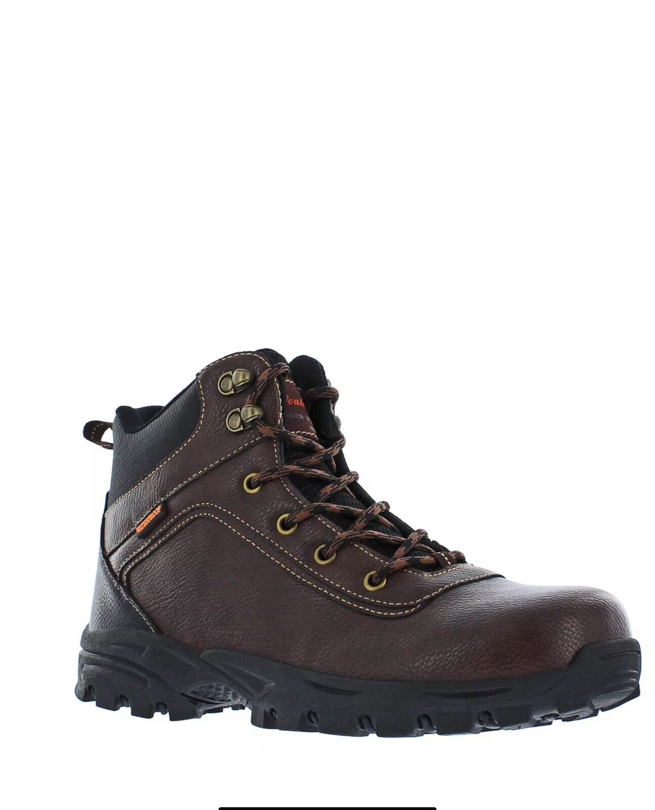 Botas vintage Jace para hombre, resistentes a la intemperie, color marrón