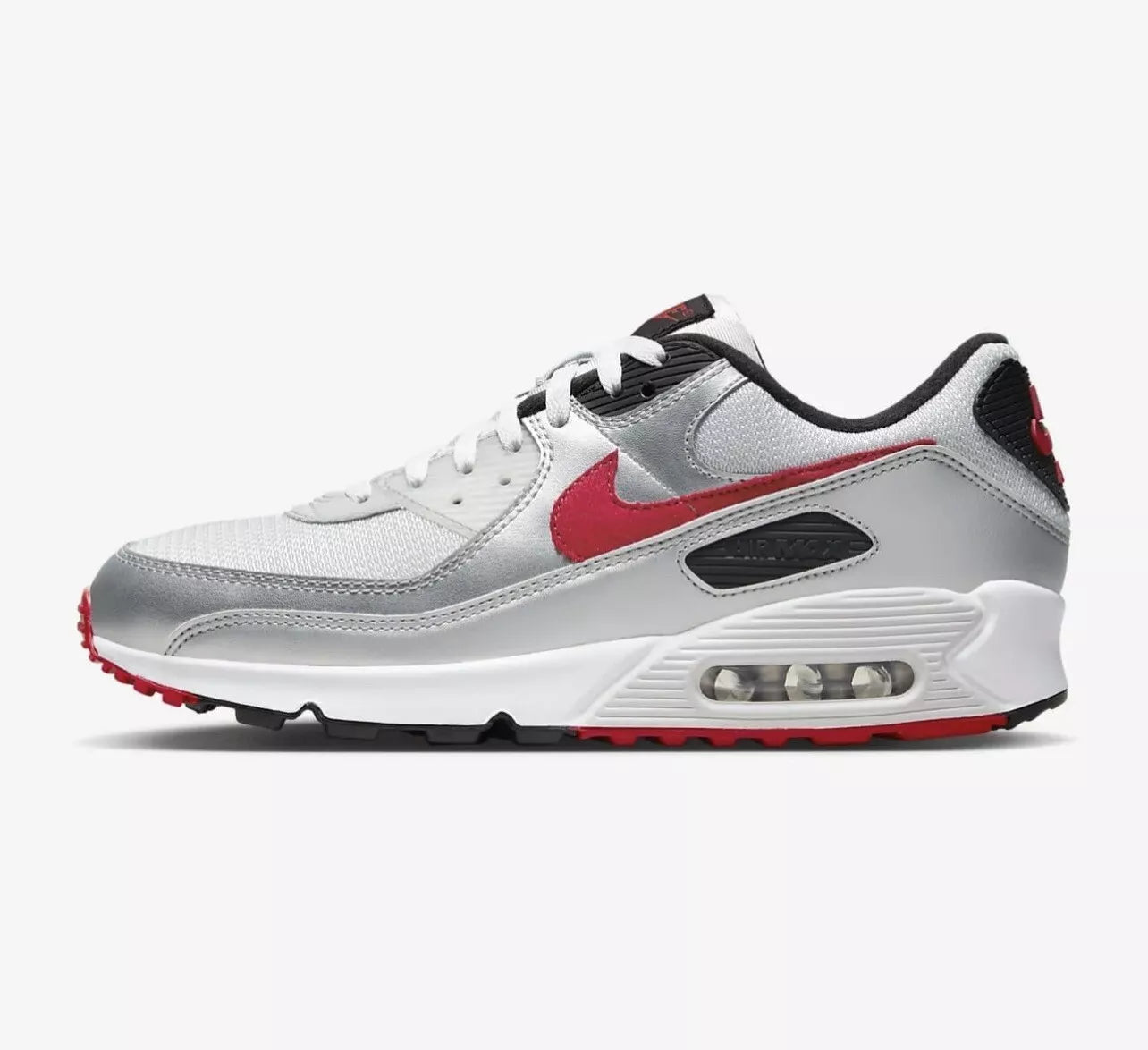 Nike Air Max 90 DX4233 001 Polvo fotón/Rojo universitario