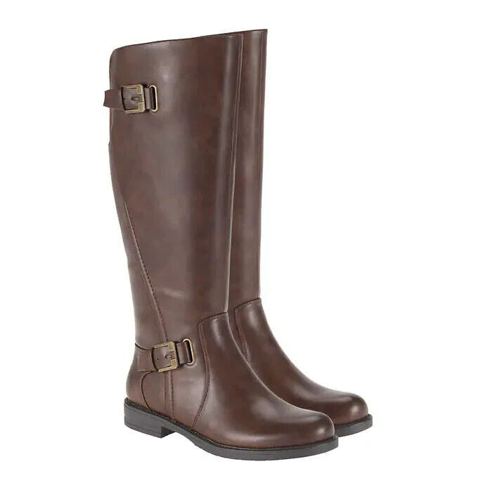 Bottes hautes marron pour femmes Carmen 1726922