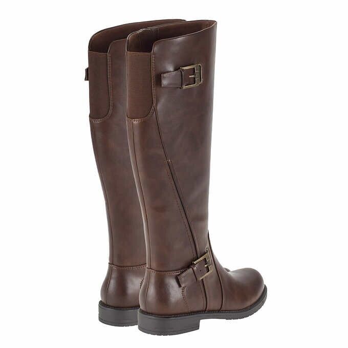 Bottes hautes marron pour femmes Carmen 1726922