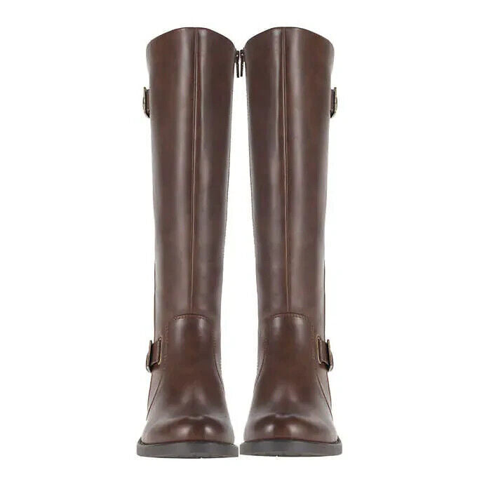 Bottes hautes marron pour femmes Carmen 1726922