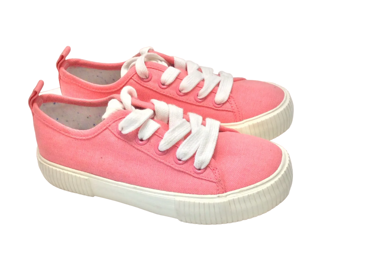 Cat and Jack Pink Low Top Lace Up Classic Women's Sneakers