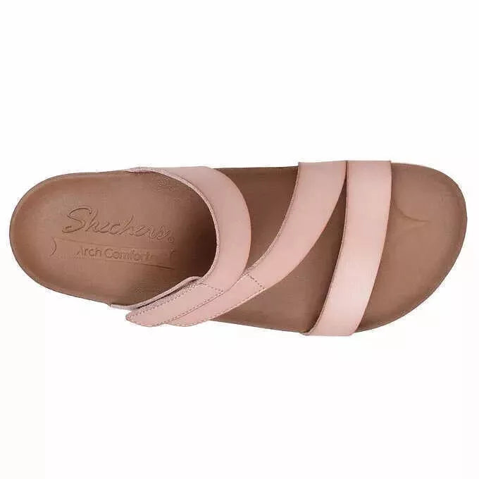 Sandales en mousse Arch Comfort Luxe pour femmes de Skechers, article/réf. 1753639, rose