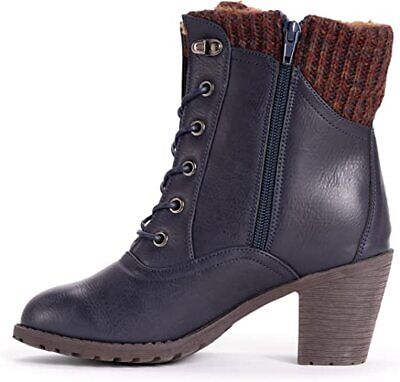 Bottines zippées tendance Lukees Lacy Lori pour femmes de Muk Luks