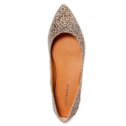 Lucky Brand | Eyelash Sophia Leopard Bethysa Suede Ballet Flat – Devon ...