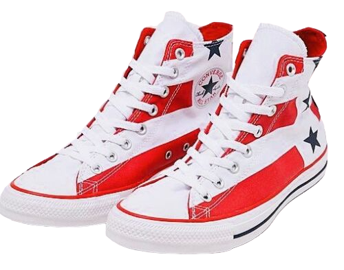 Converse All Star Chuck Taylor Étoiles et rayures (167836F)