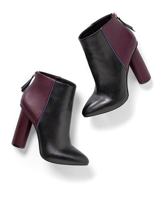 Bottes Cabi Bisset Prune Noir Violet